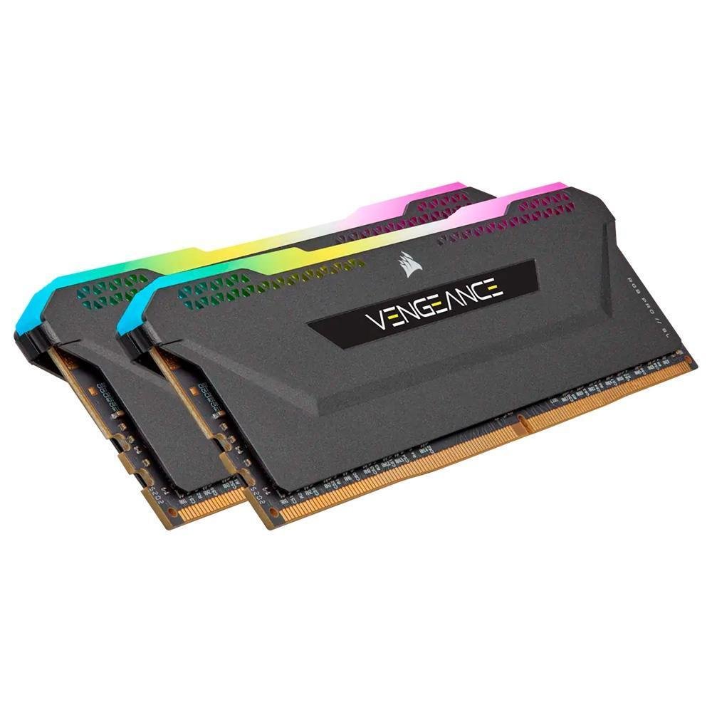 Memória Corsair Vengeance 16GB DDR4 3600mhz RGB