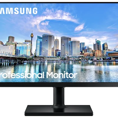Imagem do produto Monitor Full HD HDMI 24" Display Port Freesync HAS Preto Samsung LF24T450FQLMZD em Kabum