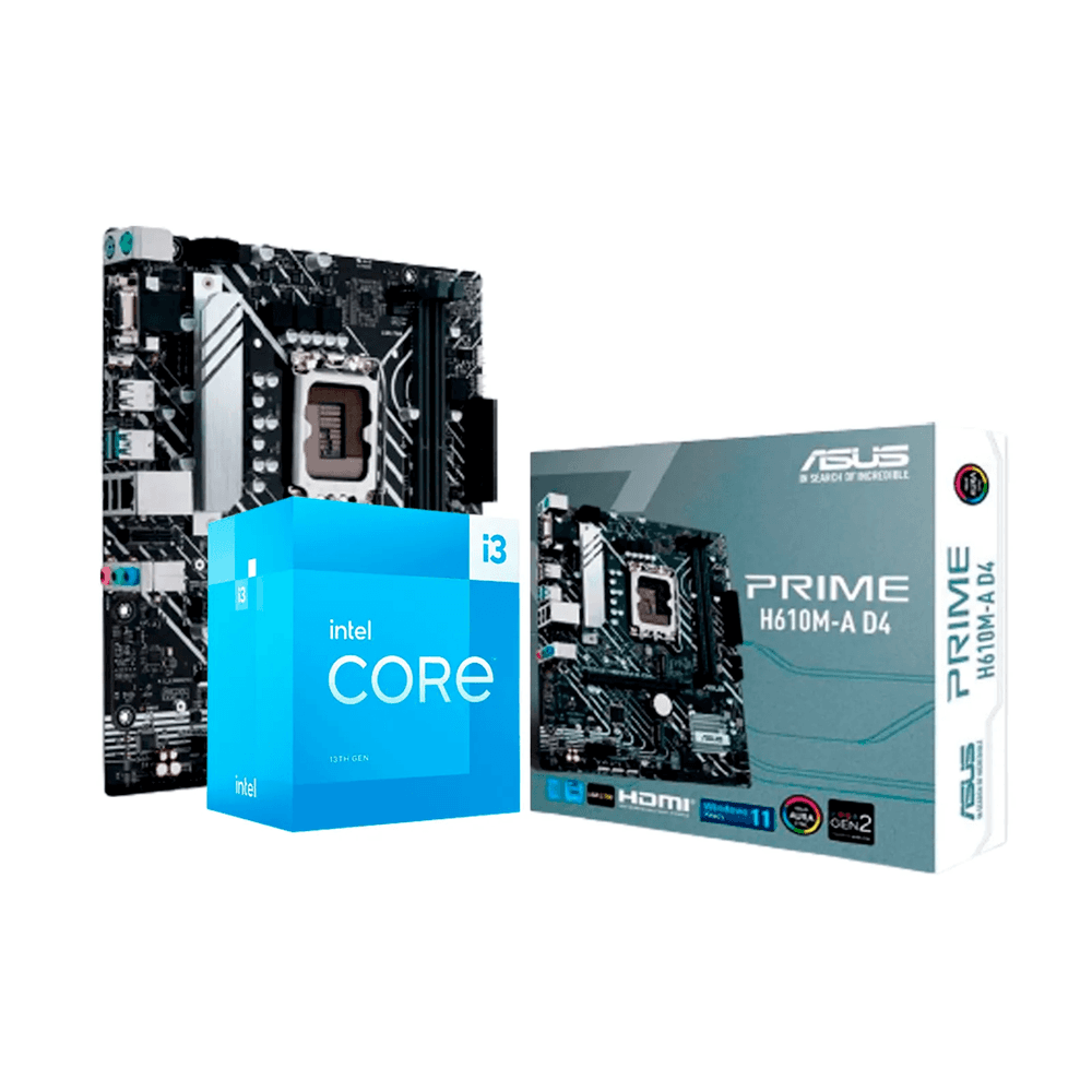 Kit Upgrade, Intel I3, Placa Mãe Asus Prime | KaBuM!