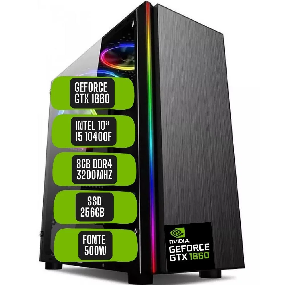 Pc Gamer Skill Win Stl029 Intel 10 Core I5 KaBuM