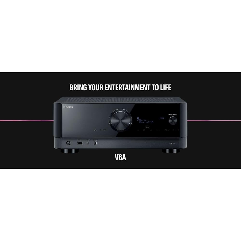 Receiver Yamaha Rxv6a 72 Dolby Atmos 8k 110v