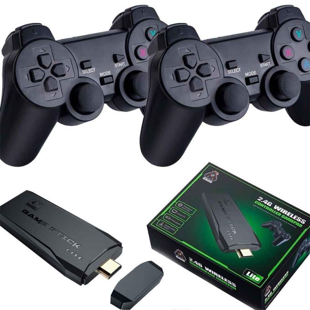 Video Game Retro Multiplataforma Game Stick, 4k, Com 2 Controles Video Game Retro Multiplataforma Game Stick, 4k, Com 2 Controles