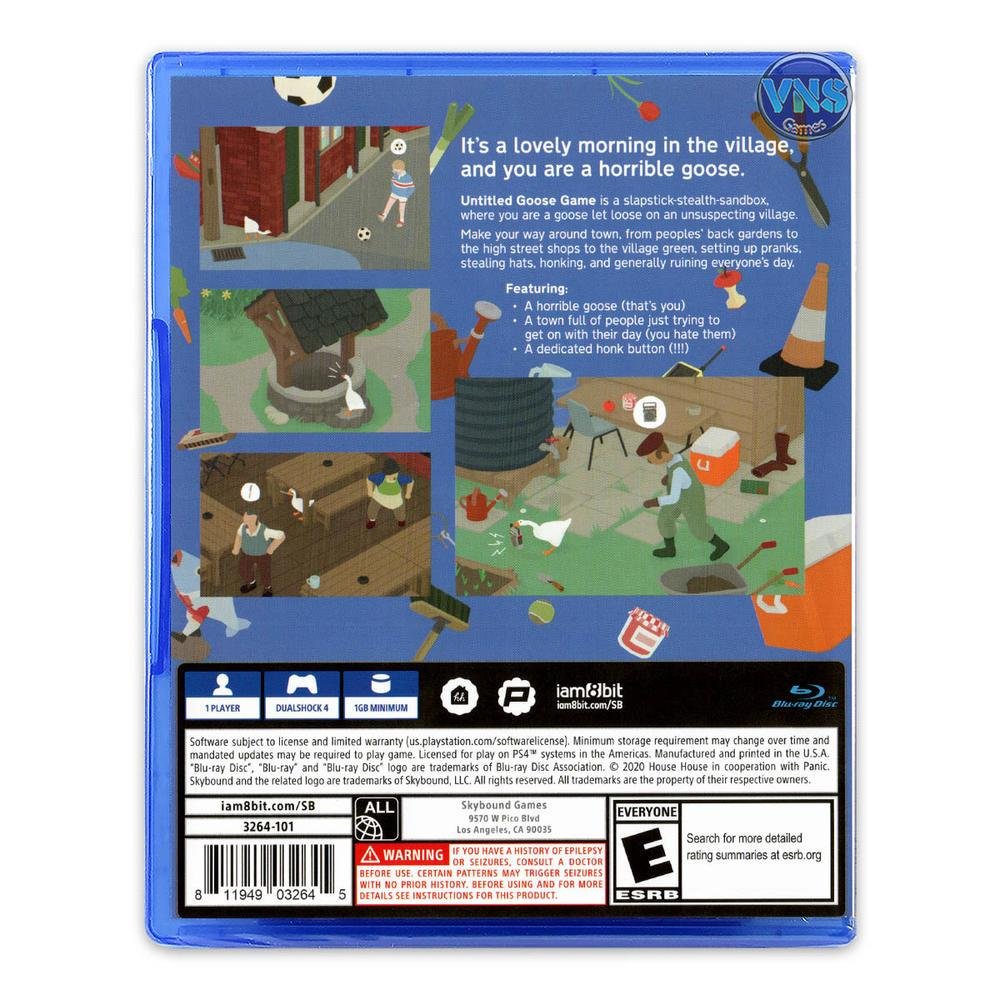 UntitLED Goose Game - Ps4 UntitLED Goose Game - Ps4