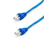 Cabo De Rede Nexans Cat5e Montado Azul - 3 Metros