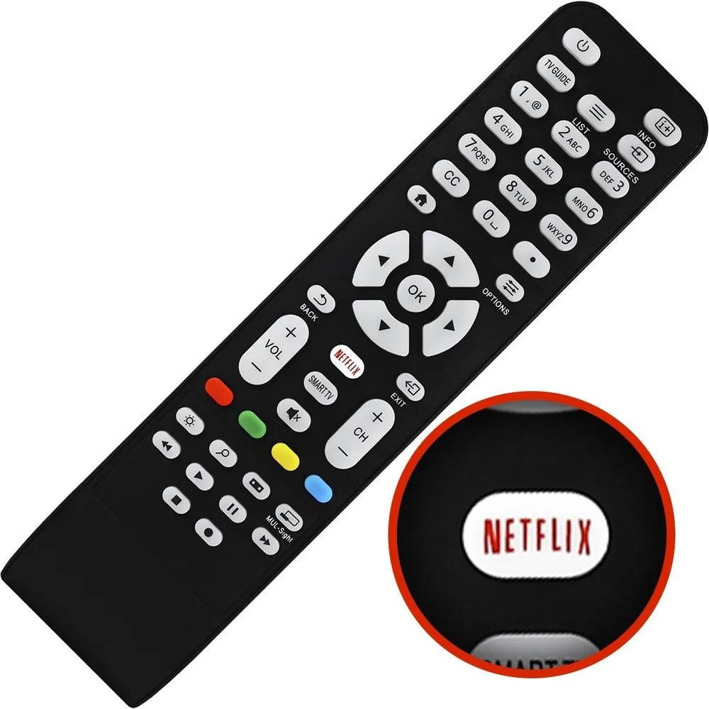 Controle Remoto para TV AOC, Le32s5760/20