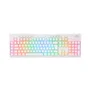 Teclado Gamer Redragon Brahma Pro K586w, RGB, Switch Optico Brown, Branco