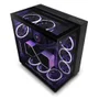 Gabinete Nzxt H9 Elite, RGB, Dual-chamber, Mid-tower, Vidro 360, Preto