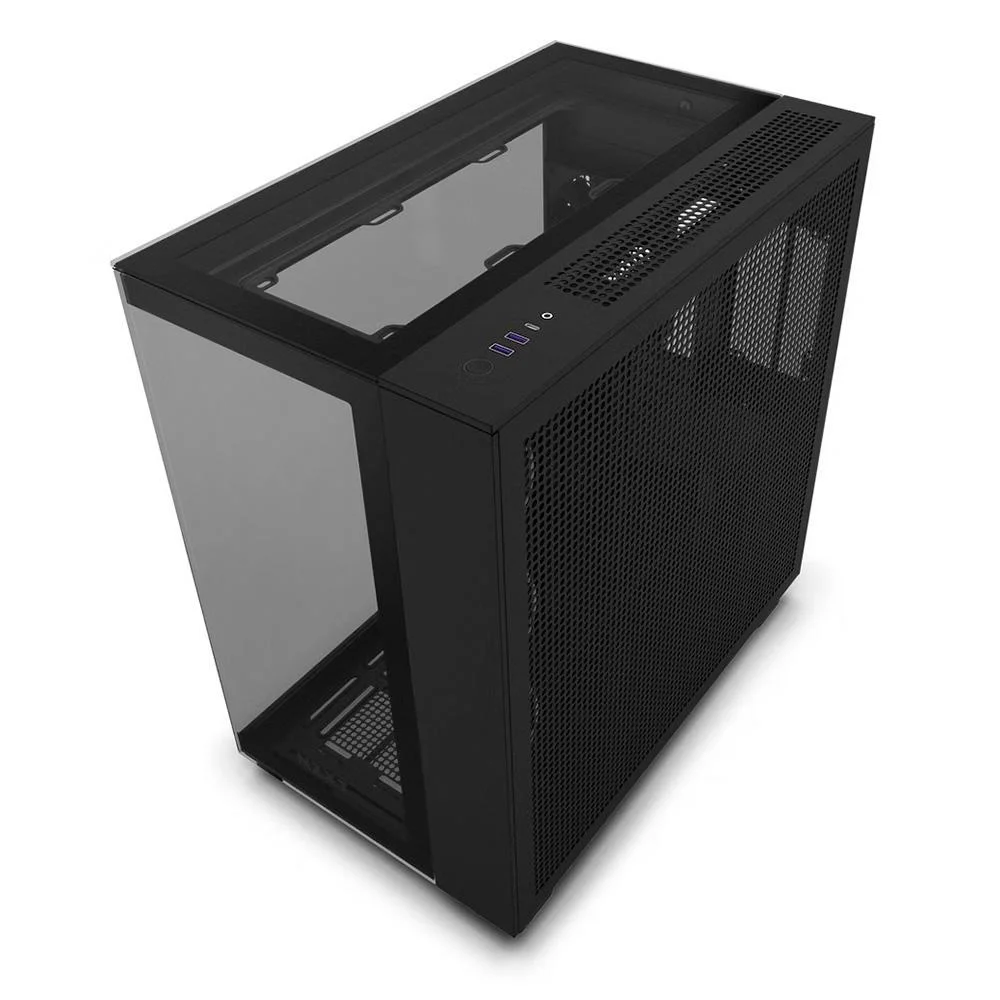 Gabinete Nzxt H9 Elite, RGB, Dual-chamber, Mid-tower, Vidro 360, Preto Gabinete Nzxt H9 Elite, RGB, Dual-chamber, Mid-tower, Vidro 360, Preto