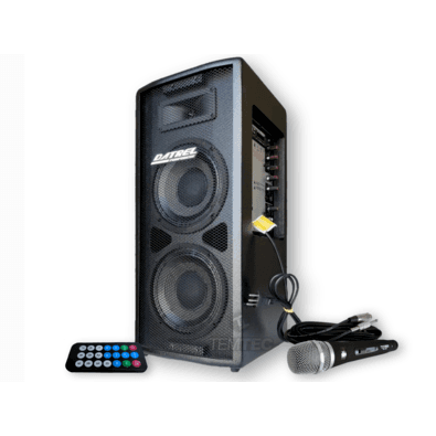 Kit Caixa De Som Amplificada W Microfone