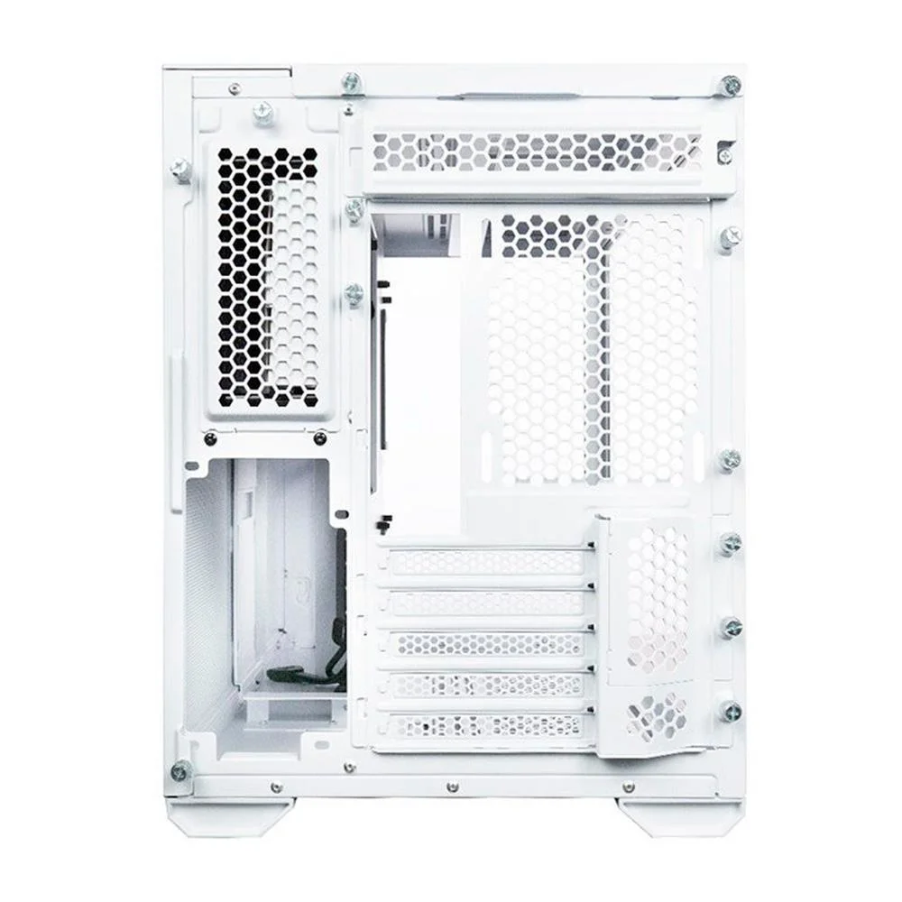 Gabinete Gamer Lian Li O11 DYNAMIC Mini, Mini Tower, ATX, Painel lateral e frontal em Vidro Temperado, Branco - O11DMINI-RD-W Gabinete Gamer Lian Li O11 DYNAMIC Mini, Mini Tower, ATX, Painel lateral e frontal em Vidro Temperado, Branco - O11DMINI-RD-W