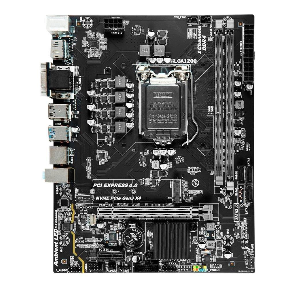 Placa Me Stormz H510 I3 10100f Cooler KaBuM