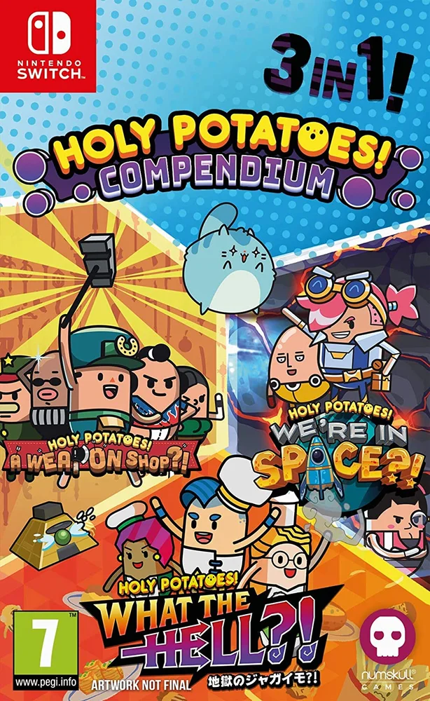 Jogo Holy Potatoes Compendium - Nintendo Switch Jogo Holy Potatoes Compendium - Nintendo Switch