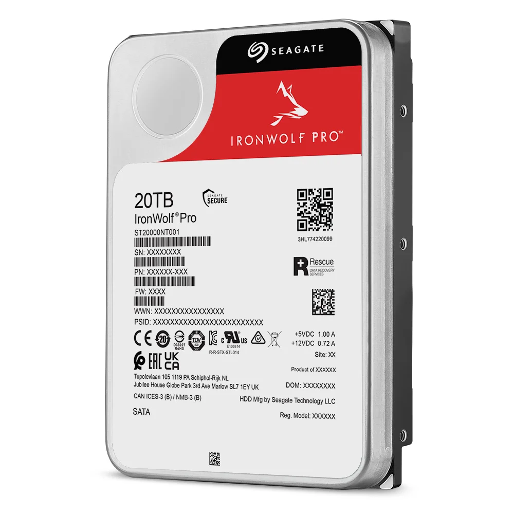 内蔵型ハードディスクドライブ Seagate IronWolf Pro 20TB HDD Hd Desktop Seagate Ironwolf Pro 20tb KaBuM