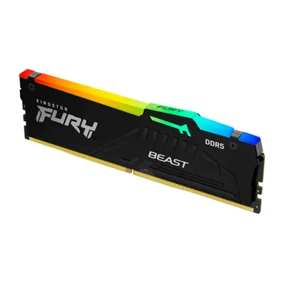 Memória Kingston Fury Beast RGB 8GB KaBuM