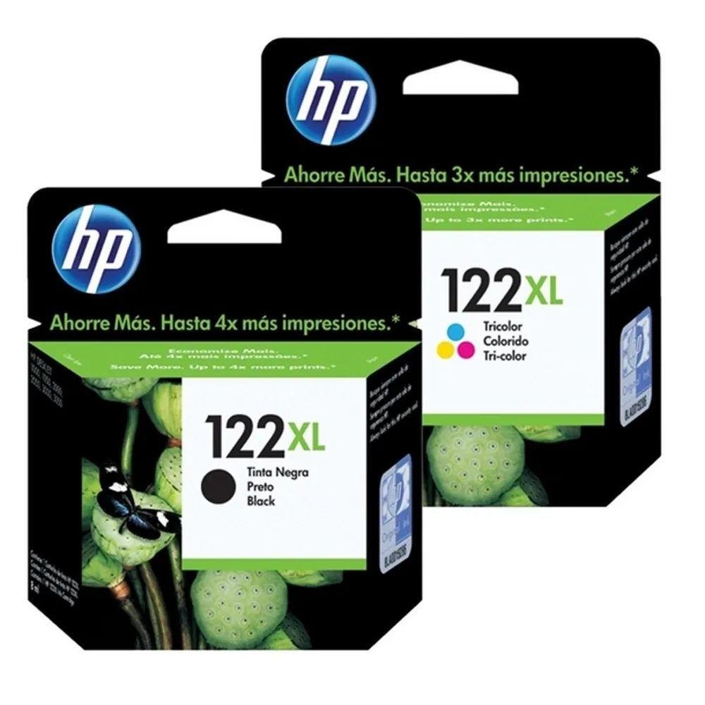 Cartucho 122xl Kit Com 1 preto + 1color.