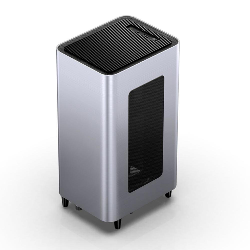 Gabinete Jonsbo, Prata, Mini Itx, Alumínio V11 Gabinete Jonsbo, Prata, Mini Itx, Alumínio V11