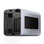 Gabinete Jonsbo, Prata, Mini Itx, Alumínio V11