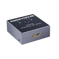 Switch Splitter Bi-Direcional, HDMI, 1x2, 2x1, 4K