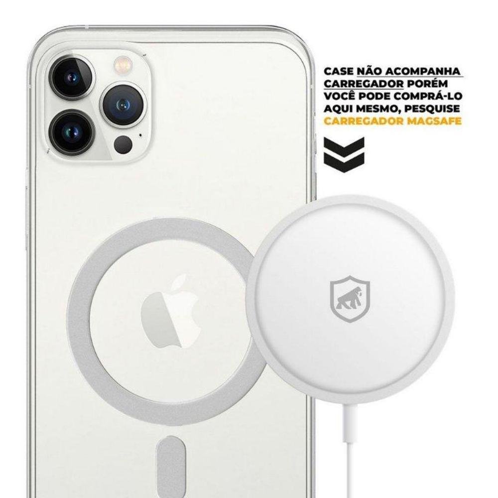 Capa Magsafe E Película Coverage Para Iphone 12 Pro Max - Gshield