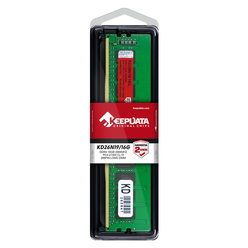 Memoria Keepdata 16GB 2666mhz DDR4 KaBuM