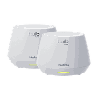 Kit Roteador Wireless Intelbras Twibi Force Ax, Dual Band - 2 Unidades - 4750131