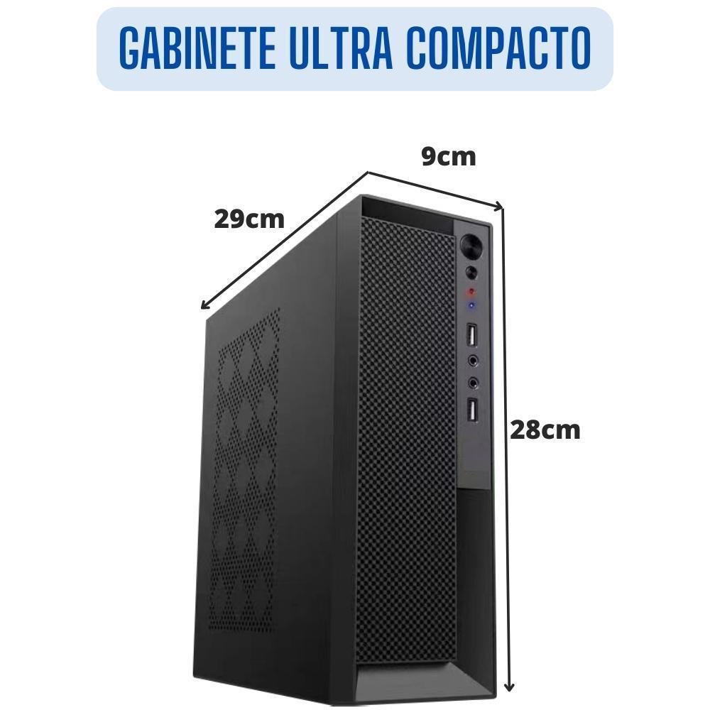 Computador Completo 3green Office 3go-052, Slim Intel Core I5, 16GB RAM, SSD 256GB, Windows 10 Pro, Wifi, Monitor 24 Polegadas Computador Completo 3green Office 3go-052, Slim Intel Core I5, 16GB RAM, SSD 256GB, Windows 10 Pro, Wifi, Monitor 24 Polegadas