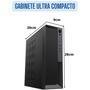 Computador Completo 3green Office 3go-052, Slim Intel Core I5, 16GB RAM, SSD 256GB, Windows 10 Pro, Wifi, Monitor 24 Polegadas