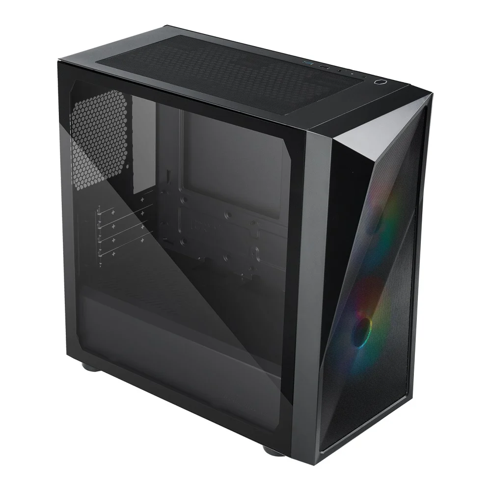 Gabinete Cooler Master Cmp 320, Lateral De Vidro, 2 Fans Argb De 120 Mm, Preto - Cp320-kgnn-s00 Gabinete Cooler Master Cmp 320, Lateral De Vidro, 2 Fans Argb De 120 Mm, Preto - Cp320-kgnn-s00