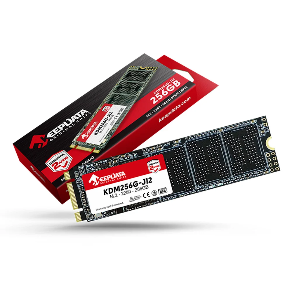 SSD 256GB Keepdata, M.2 2280, Sata Iii 6GB/s, Leitura 550mb/s, Gravação 500mb/s - KDM256G-J12 - view 2