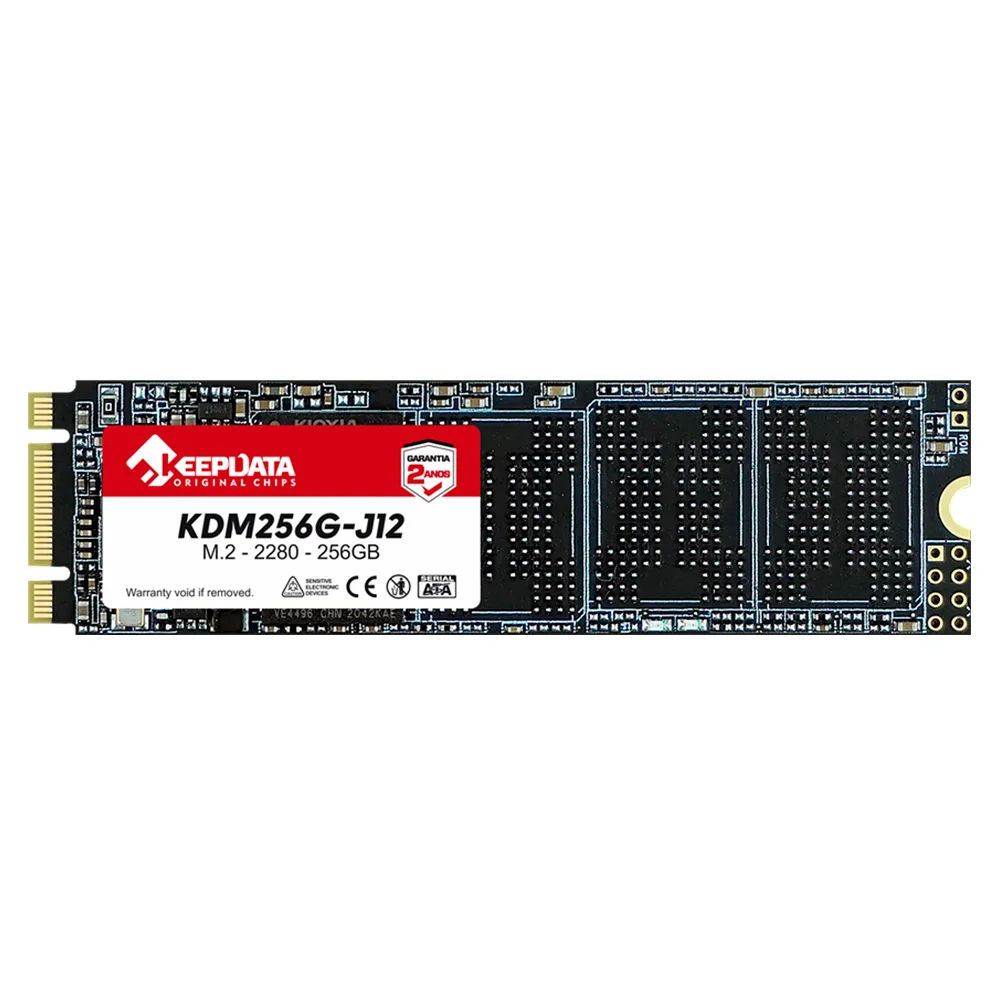 SSD 256GB Keepdata, M.2 2280, Sata Iii 6GB/s, Leitura 550mb/s, Gravação 500mb/s - KDM256G-J12 - view 3