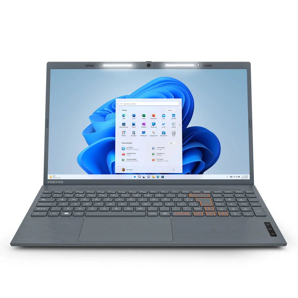 Notebook Positivo Vision C15 Intel Celeron Dual Core, 4GB RAM, 128GB Emmc, Tela 15 Polegadas HD, Lumina Bar - Cinza Notebook Positivo Vision C15 Intel Celeron Dual Core, 4GB RAM, 128GB Emmc, Tela 15 Polegadas HD, Lumina Bar - Cinza