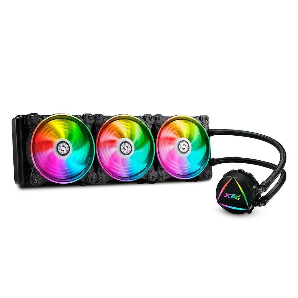 XPG LEVANTE X 360 ARGB水冷 三連ファン 新品未開封 Water Cooler Xpg Levante RGB 360mm KaBuM