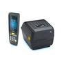 Kit Zebra Coletor De Dados Mc22, 2D + Impressora Zd230