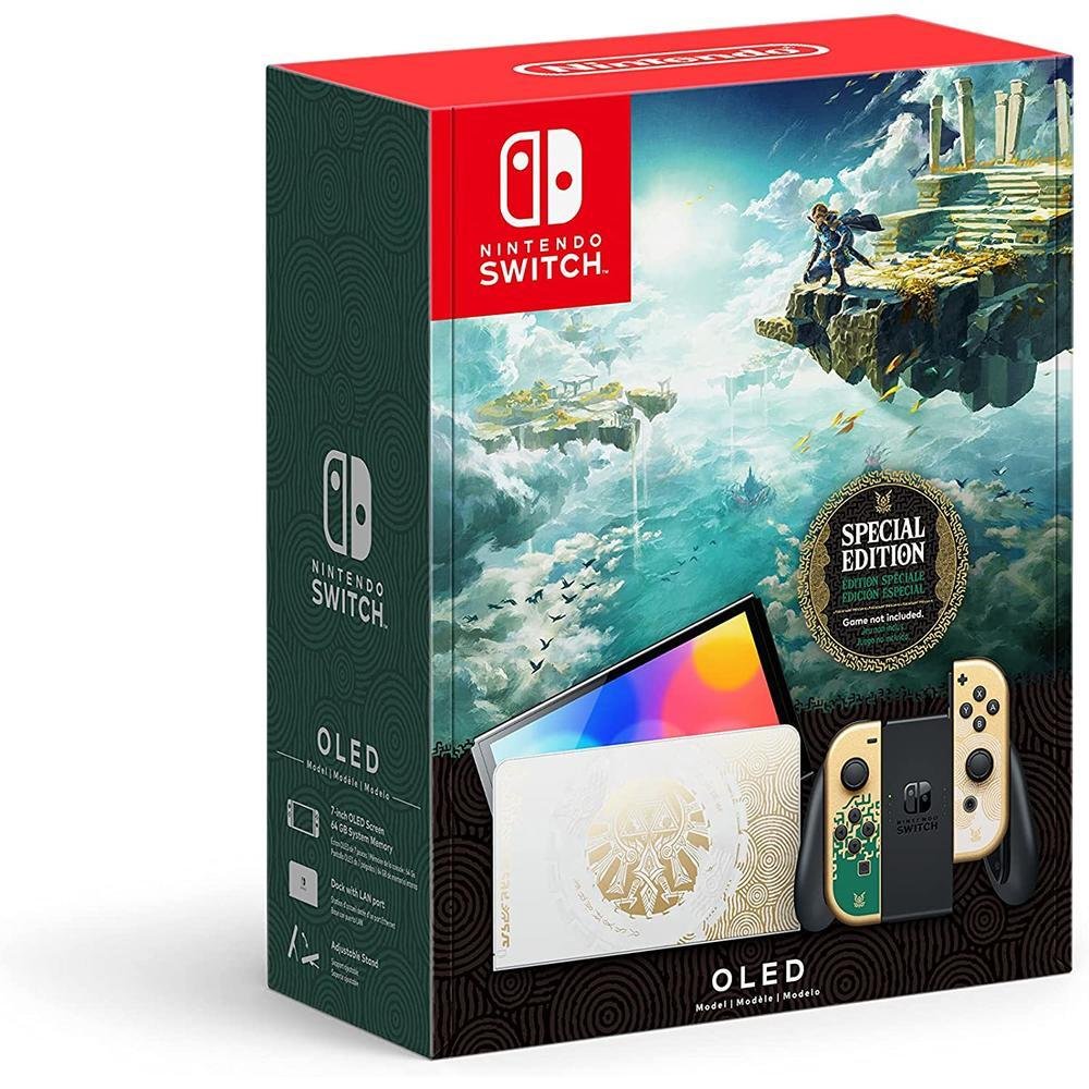 Console Nintendo Switch Oled Ed Zelda: Totk KaBuM