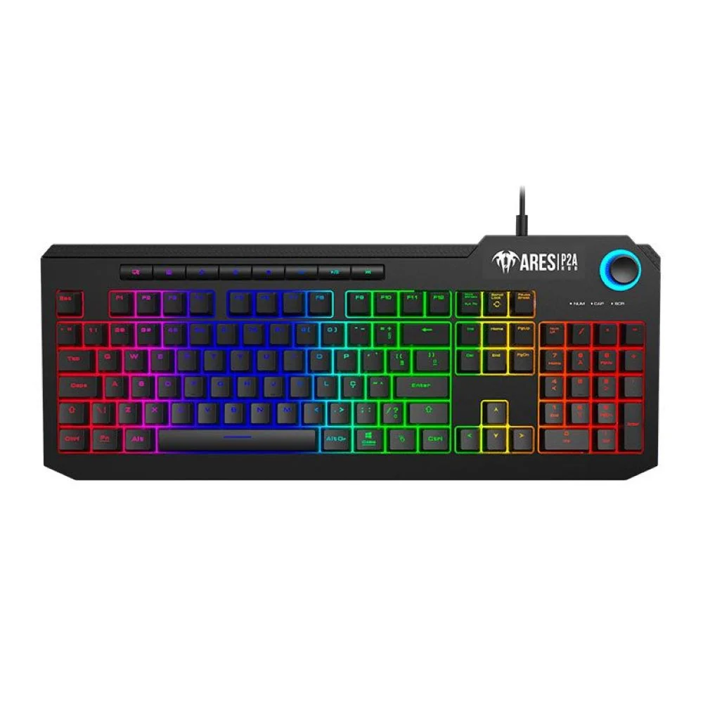 Teclado Gamer Gamdias ARES P2A KaBuM