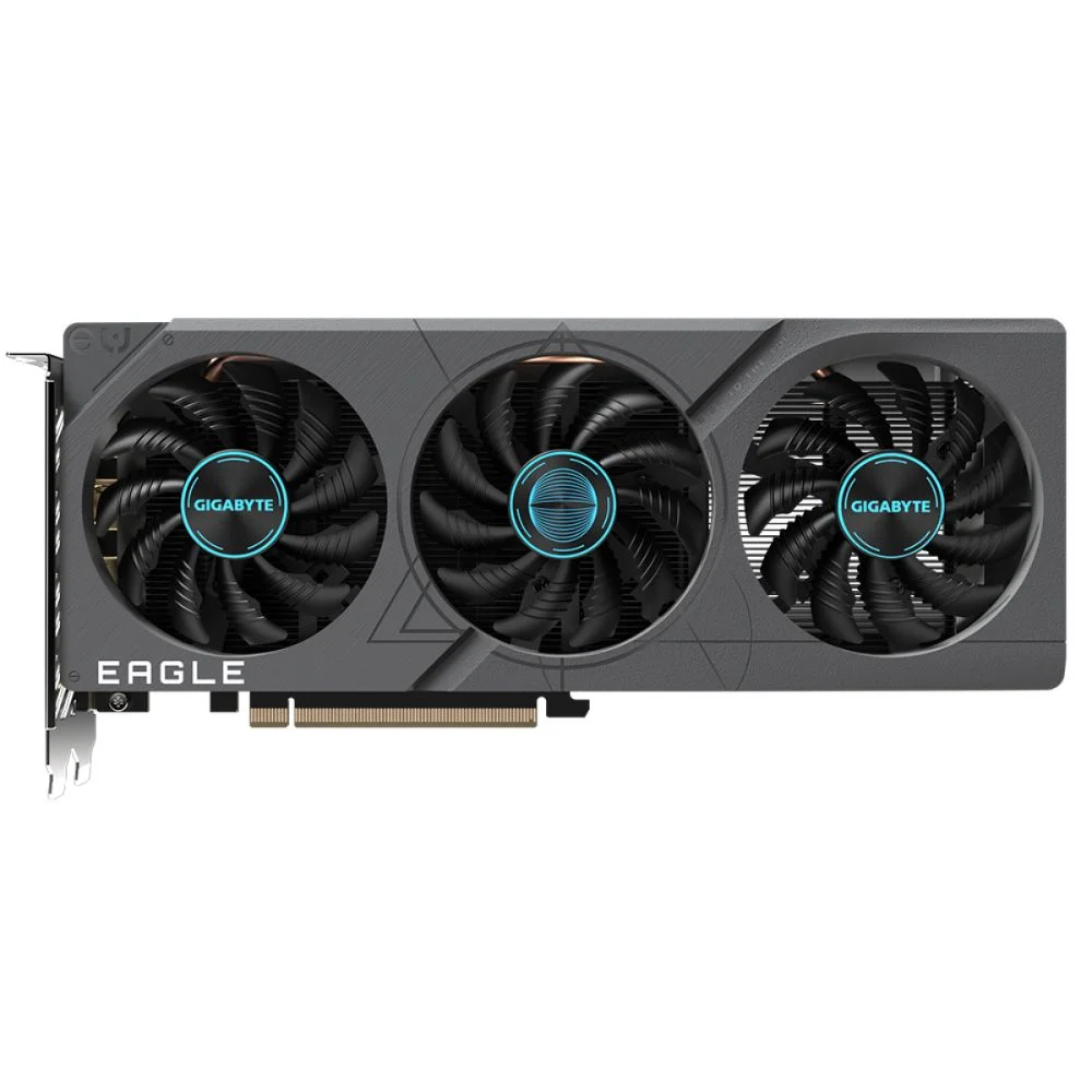 Placa De Vídeo RTX 4060 EAGLE OC Gigabyte Nvidia Geforce, 8GB, GDDR6, 128 BITs, DISS, Ray Tracing - GV-N4060EAGLE Placa De Vídeo RTX 4060 EAGLE OC Gigabyte Nvidia Geforce, 8GB, GDDR6, 128 BITs, DISS, Ray Tracing - GV-N4060EAGLE