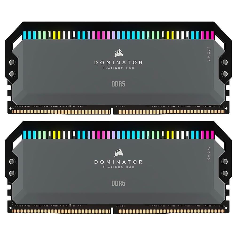 Memória Corsair Dominator Platinum 32GB RGB KaBuM