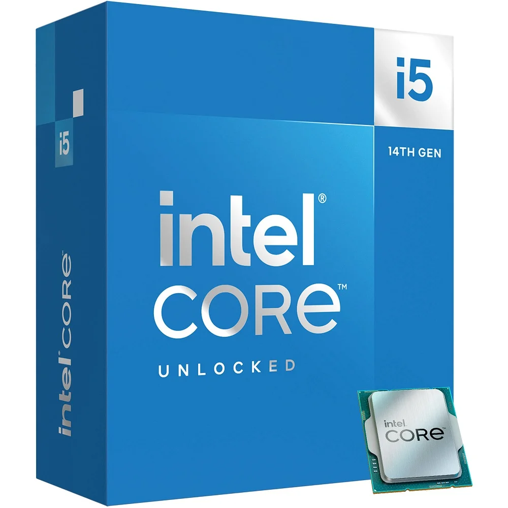 Processador Intel Core I5 14600k 14 Geração, 3.5 Ghz (5.3 Ghz Turbo), Cache, 24MB, LGA1700 - Bx8071514600k Processador Intel Core I5 14600k 14 Geração, 3.5 Ghz (5.3 Ghz Turbo), Cache, 24MB, LGA1700 - Bx8071514600k