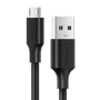 Cabo USB 2.0 Ugreen, Para Micro USB Macho, 2 Metros, Preto