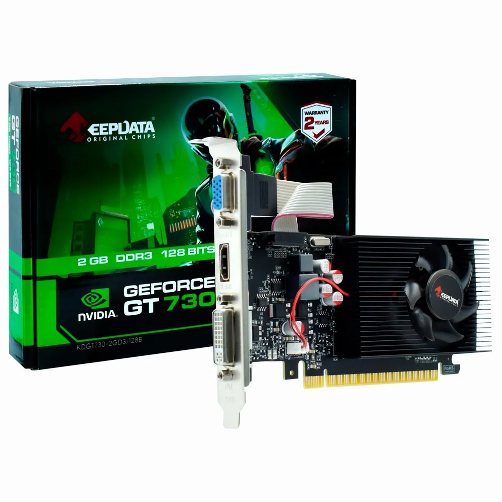 Placa De Vídeo Keepdata Geforce GT 730 KaBuM