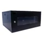 Rack Padrão 19 Pol. 5u X 350mm, Visor De Acrílico, Gforce, Preto - 475