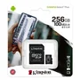 Cartão De Memória Micro Sd Kingston 256GB, Canvas Select Plus