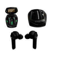Fone De Ouvido Gamer Kaidi, Sem Fio, Bluetooth 5.3, Preto - Kd-776