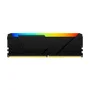 Memória Kingston Fury Beast, 32GB, DDR4 3200mhz,  RGB, Preto - Kf432c16bb2a/32