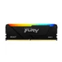 Memória Kingston Fury Beast, 32GB, DDR4 3200mhz,  RGB, Preto - Kf432c16bb2a/32