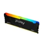 Memória Kingston Fury Beast, 32GB, DDR4 3200mhz,  RGB, Preto - Kf432c16bb2a/32