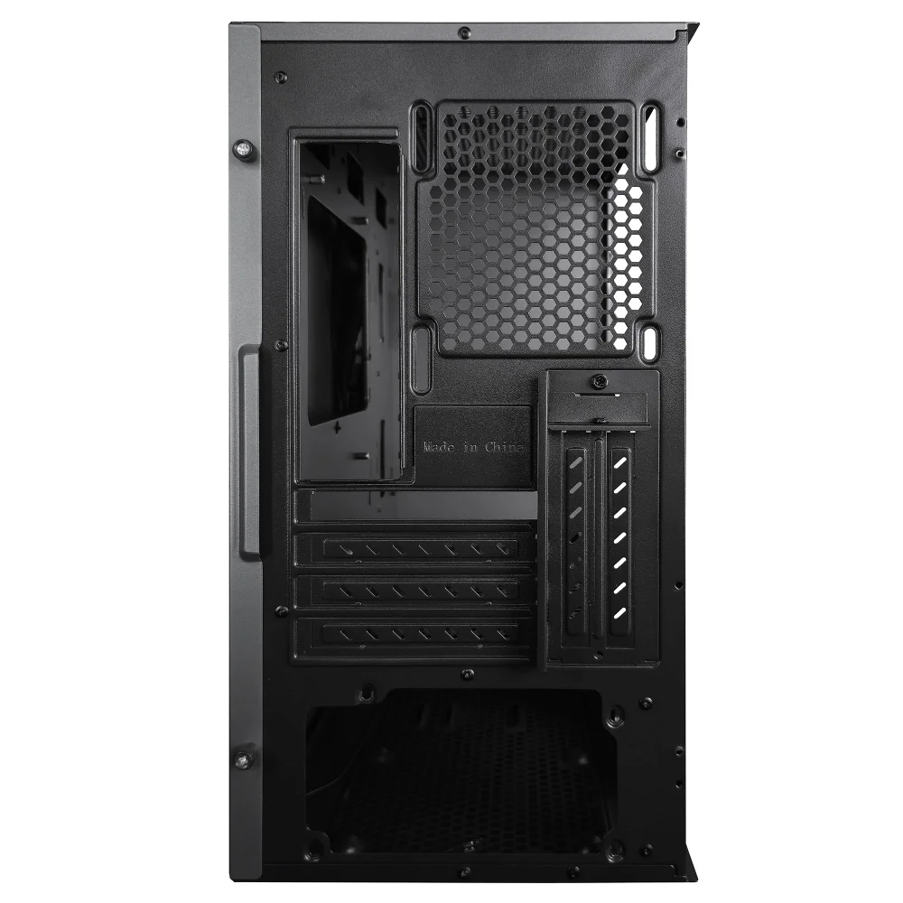 Gabinete Gamer Blazer Black, Mid Tower, Vidro Temperado RGB, Com 3 Fans Gabinete Gamer Blazer Black, Mid Tower, Vidro Temperado RGB, Com 3 Fans