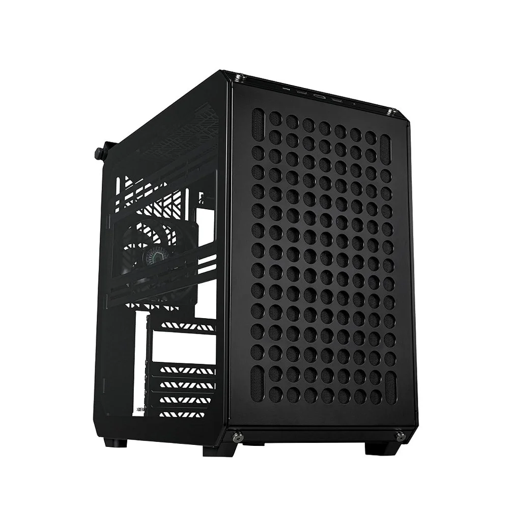 Gabinete Cooler Master Qube 500 Flatpack, Preto, Mid-tower, Vidro Temperado Gabinete Cooler Master Qube 500 Flatpack, Preto, Mid-tower, Vidro Temperado
