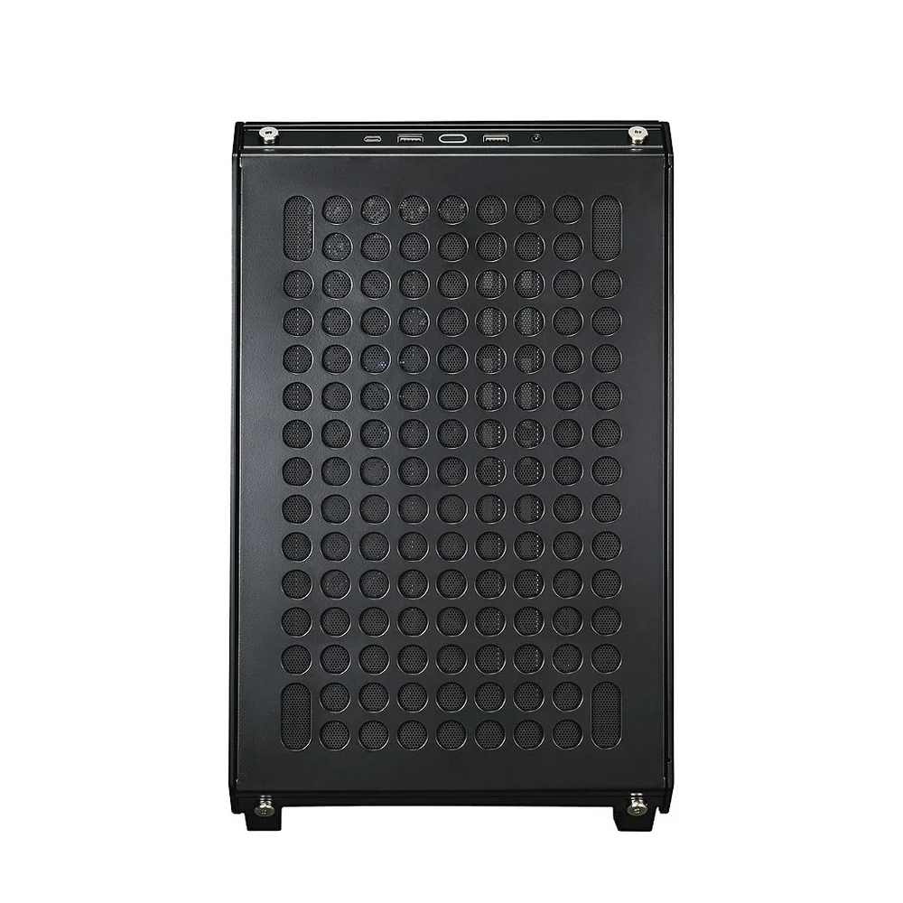 Gabinete Cooler Master Qube 500 Flatpack, Preto, Mid-tower, Vidro Temperado Gabinete Cooler Master Qube 500 Flatpack, Preto, Mid-tower, Vidro Temperado