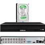 Dvr Gravador Intelbras, 16 Canais, FULL HD, 1016c + HD 500GB